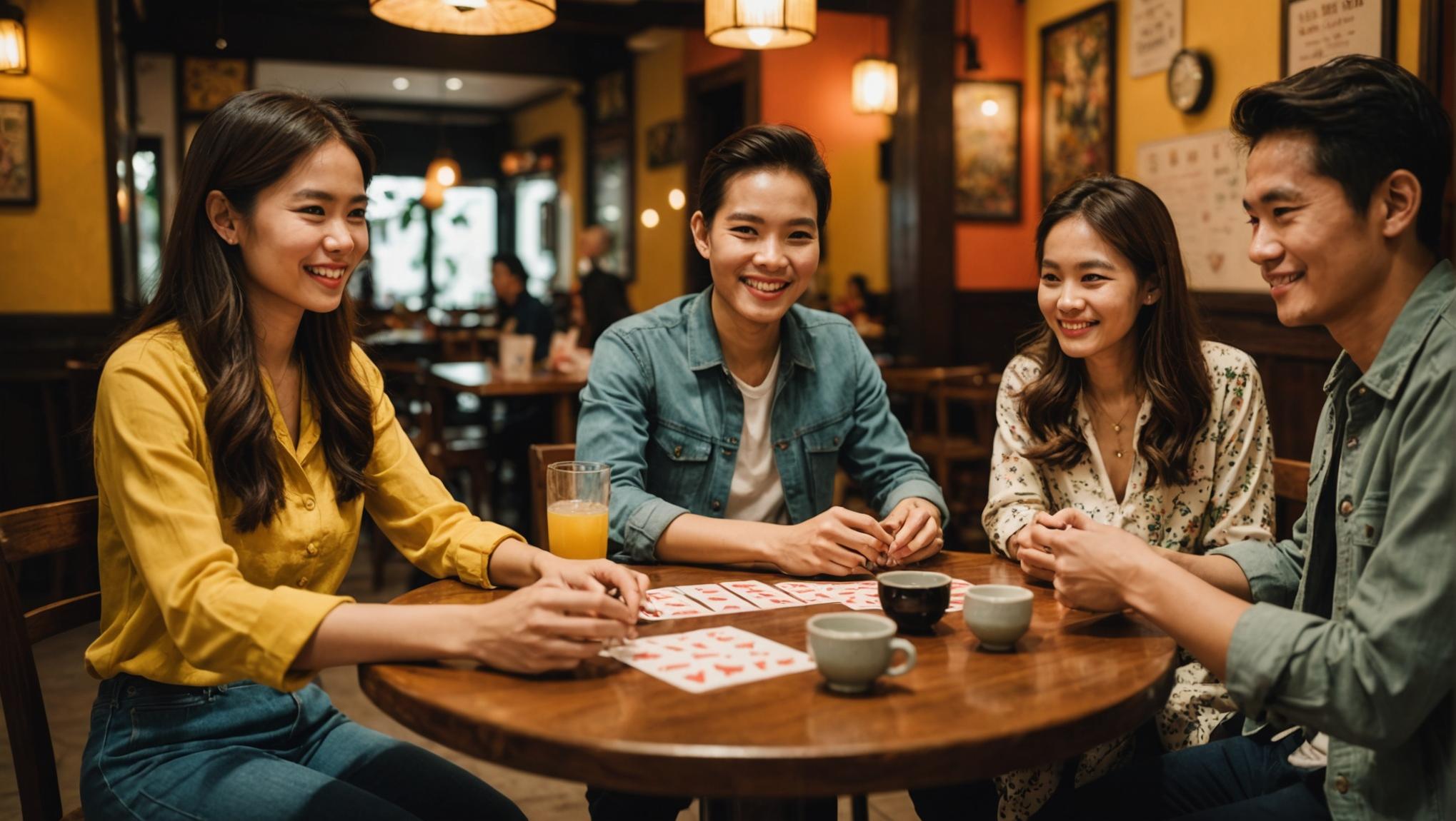 Các tùy chọn Phỏm trực tuyến và offline